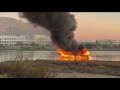 Boats destroyed by fire, several rescued at Oyster Point in South San Francisco