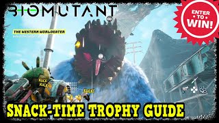 Biomutant Snack Time Trophy / Achievement Guide - Feed the Jumbo Puff 6 Sqvips