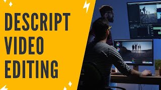 HOW TO USE DESCRIPT TUTORIAL To Edit Your Videos FAST & EASY (Every YouTuber Needs To Know This)