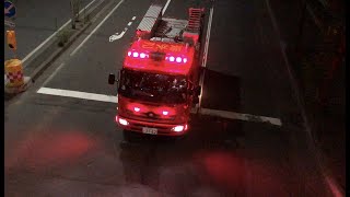 ガス漏れ出動！札幌市消防局美園2緊急走行 *YELP* Sapporo Fire Bureau Pump Responding