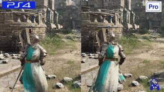 For Honor | PS4 Pro VS PS4 | Graphics Comparison | Comparativa