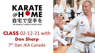 Karate@Home class 02 12 21 with Don Sharp