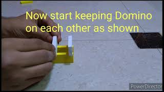 How to build a Domino tower?