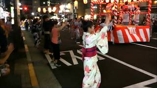 2019年東京都文京区・白山まつり盆踊り⑲　花は咲く