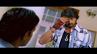 Sudeep Hit DC Over Talking In Front of Ambarish | Veera Parampare Kannada Movie Super Scene