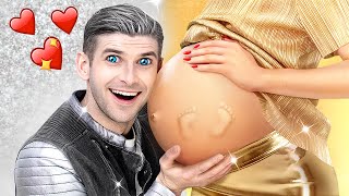 Gold Girl vs Silver Man / I`m Pregnant!