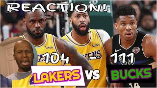 Los Angeles Lakers Vs Milwaukee Bucks Highlights - Highlights: Bucks 111 - Lakers 104 | 12.19.19