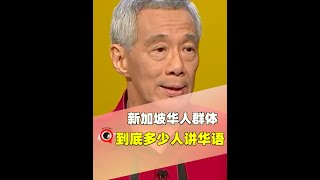 李显龙：现在在新加坡，71%的华族家庭在家中主要是讲英语