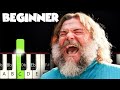 Steve's Lava Chicken - A Minecraft Movie | BEGINNER PIANO TUTORIAL + SHEET MUSIC by Betacustic