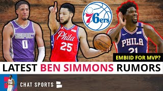 Sixers Rumors: Ben Simmons Trade For De’Aaron Fox, Tyrese Haliburton, John Collins? Joel Embiid MVP