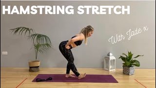 10 minute Hamstring Stretches / Pilates and Yoga with Jade