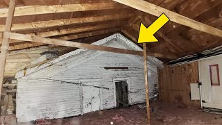 Woman Finds Full-Size House Hidden in Attic — Then Notices What’s Inside