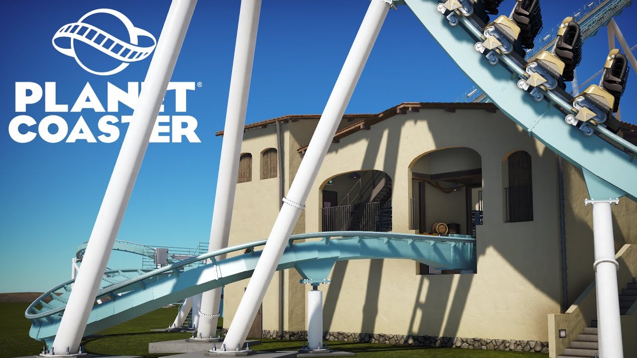 Let's Build A B&M Floorless In Planet Coaster! | Episode 4 ...