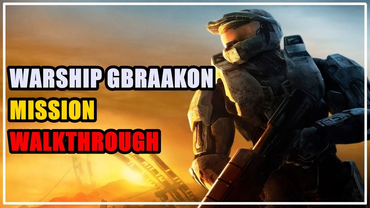 Warship Gbraakon Mission Walkthrough Halo Infinite - YouTube