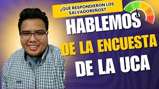 Hablemos de la encuesta de la UCA