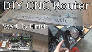 My 32'' by 32'' DIY CNC Router {Mach3} [Very Long build]