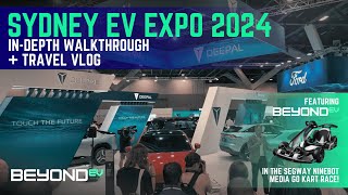 Sydney International EV Autoshow - Walkthrough and Go Kart Race!