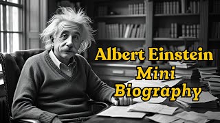 Albert Einstein Nobel Prize Winner Physics Icon Mini Bio Biography