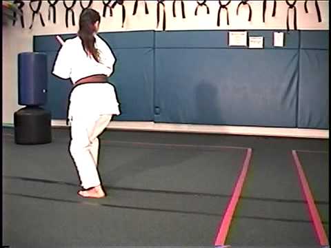 Heian Nidan Step By Step Kata - YouTube