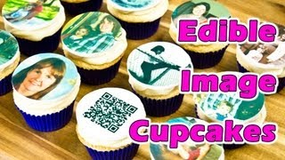 Edible Image Cupcake Toppers (For my Mom's Birthday) by Cookies Cupcakes and Cardio