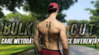 MASĂ MUSCULARĂ sau ARDERE GRĂSIMI? | CÂND? | BULK vs CUT