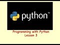 GCSE Python Programming 3 - Text & Numbers