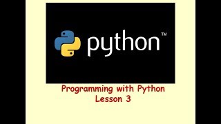 GCSE Python Programming 3 - Text & Numbers
