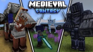Best Medieval Fantasy Survival Addons For MCPE 1.20+
