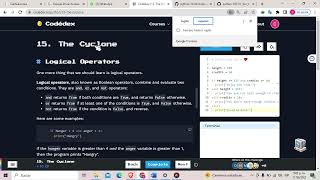 Codedex Python programming language Levels 3: Control Flow 4: Loops Fifth