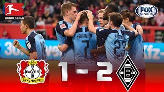 Bayer 04 Leverkusen - Borussia Mönchengladbach [1-2] | GOLES | Jornada 10 | Bundesliga