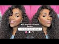 HOW TO: FLIP OVER METHOD QUICK WEAVE | VERY DETAILED | RAW BURMESE CURLY HAIR | DOUBLE T