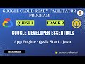 App Engine: Qwik Start - Java [GSP068] | Google Cloud Facilitator Program | QwikLabs Solution |