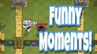 Clash Royale - Funny Moments  Montage 😂 Episode #1 😂