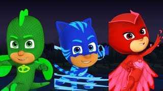 PJ MASKS: Héroes en Pijamas - Gecko, Catboy & Ululette contra los Lobeznos - Disney Junior