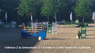 U=Bresco Z by Untouchable Z x Cavalier @ 1.40m Nat. GP Zuidwolde