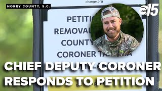Petition calls out coroner over handling of Horry Co. high-profile death investigations