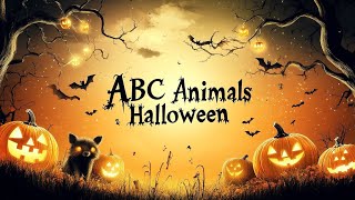 ABC Spooky Animal Halloween Song for Kids | Fun Nursery Rhyme with Spooky Pop Vibes!