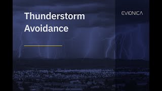 Thunderstorm Avoidance CBT | Evionica