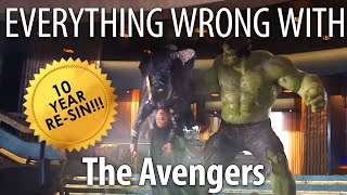 Everything Wrong With The Avengers In 22 Minutes or Less - 10th Anniversary Re-S