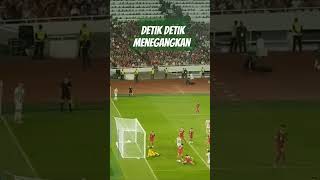 DETIK DETIK MENEGANGKAN PERJUANGAN. INDONESIA VS ARGENTINA  #shorts