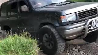 Isuzu trooper fun