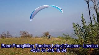 Paragliding tandem poletanje Gucevo Loznica