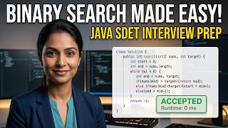 Java Leet code 704. Binary Search SDET Interview Prep
