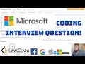 MICROSOFT Coding Interview Question - Leaf-Similar Trees | LeetCode