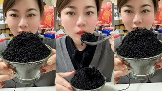 ASMR TOBIKO EGGS | FLYING FISH ROE | EXTREME EATING SOUNDS