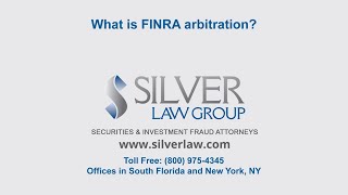 What is FINRA arbitration?
