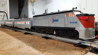 Lionel Train Dumpster Find Amtrak Lake Shore Limited Plus Rewiring Coaches from Series to Parallel