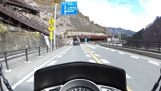 マジェスティS SP　国道140号　秩父往還上の道～秩父湖二瀬ダム交差点　20151206　HX-A500