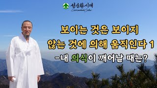 3262강 보이는 것은 보이지 않는 것에 의해 움직인다 1-내 의식이 깨어날 때는?[선순환시대 인문학 힐링타운]