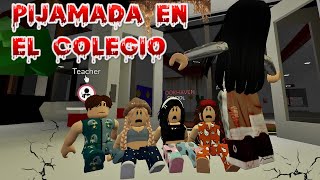 PIJAMADA EN EL COLEGIO |HISTORIA BROOKHAVEN ROBLOX